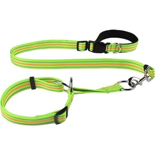 Nylon Reflective Elastic Pet Leash Traction Rope For Outdoor Dog Running