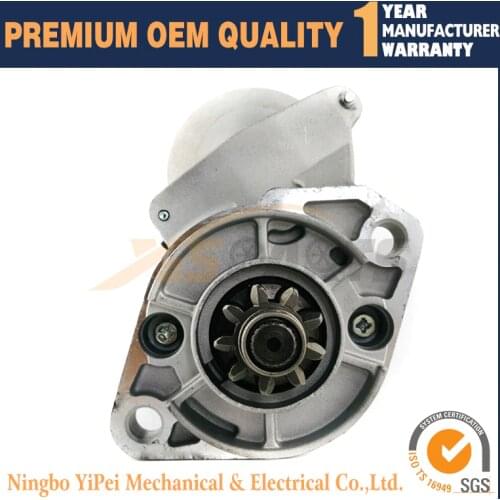 NEW Starter For Kubota D1302 D1102 L275DT L225 1729863011 17298-63011