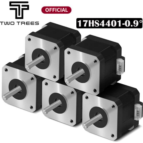 5/1Pcs Nema17 Stepper Motor 0.9 degree motor 42 Motor 1.3A 17HS4401 17HS4401S Pulse value 4-lead for sapphire plus 3d printer