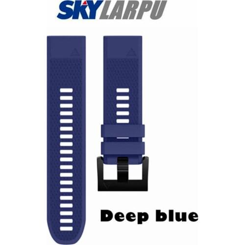 Smart Watch Silicone Strap for Garmin Descent Mk1 Diving Bracelet Universal Sports Replacement Belt Free Shipping