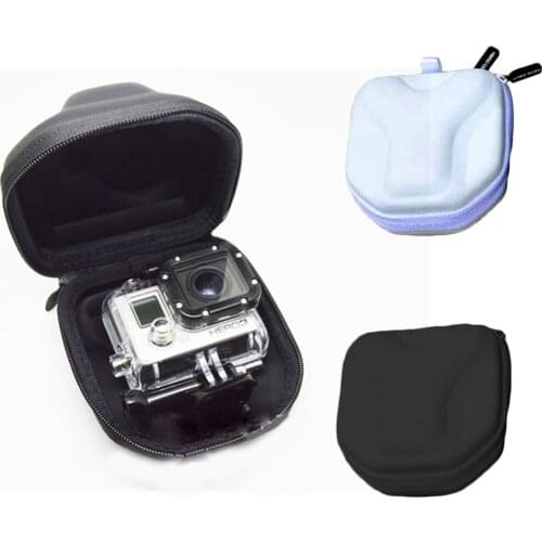 Mini Modern Portable Waterproof Camera Accessories Storage Box Bag for Gopro Hero5 1 2 3 3