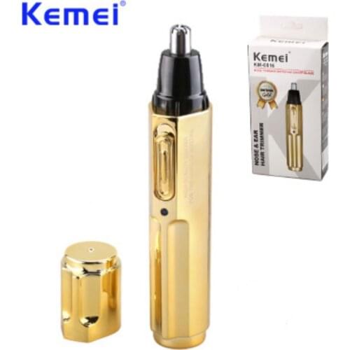 Kemei Nose hair trimmer fashion electric shaving nose hair trimmer man and woman nose cut KM-6616