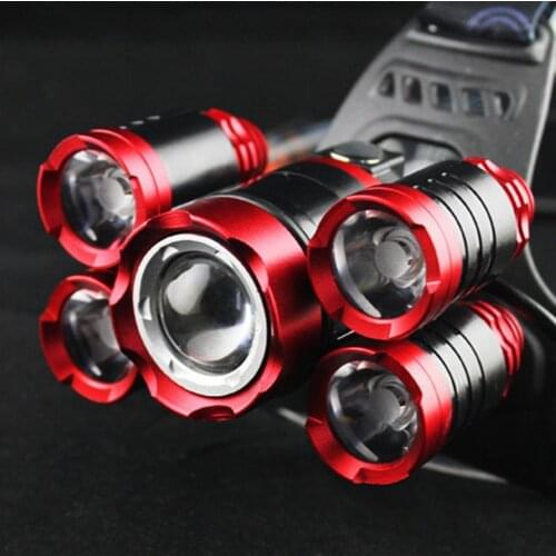 Aluminium Alloy Waterproof Portable Super Bright Head Light Lamp Flashlight Car Headlight Bulbs противотуманные фары led lights