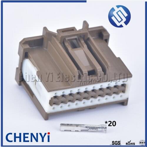 1 set molex 20 pin 347290202 not waterproof auto connector wiring harness plug female car electric cable connection 34729-0202