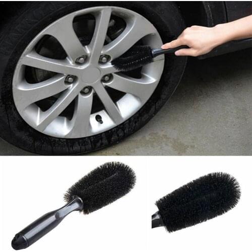 1PCS Car Truck Motorcycle Bicycle Washing Cleaning Tire Wheel Brush Scrub tool Brush Tool Car Rim N2Q2