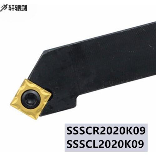 1PCS SSSCR 2525M09 SSSCL2525M12 External Turning Tools Holder Lathe Cut SCMT1204