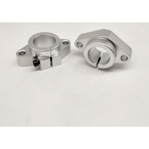 10pcs/lot SHF10 10mm horizontal linear shaft support 10mm Linear Rail Shaft Support XYZ Table CNC SHF Series Rail Shaft