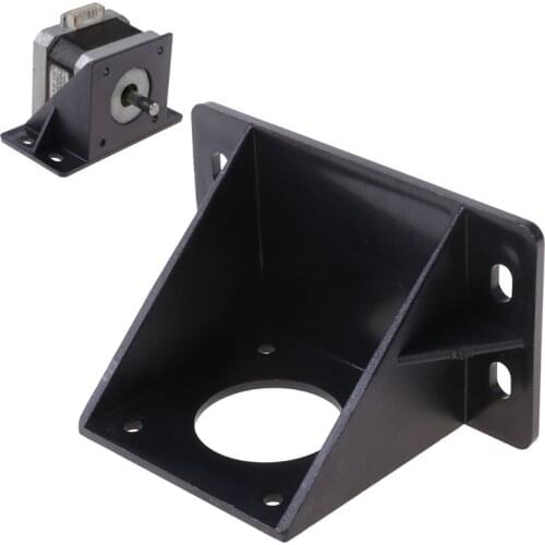 NEMA 17 Steppr Motor Accessories Plastic Bracket Support Mounting L Type Bracket Mount 42 Stepping Stepper Motor Nema17 Motor Ho