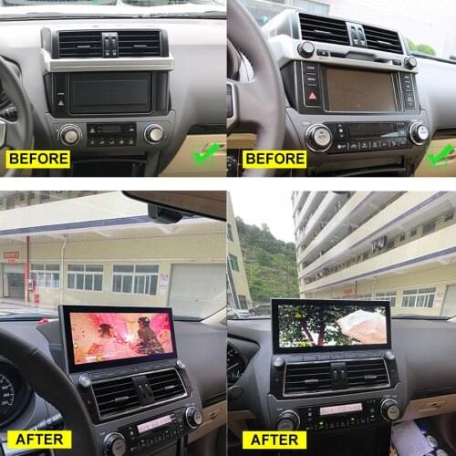 6G 128G Android 10.0 For Toyota Prado Land Cruiser 150 LC150 2014-2017 Car Radio Multimedia Video Player GPS Navigation Stereo