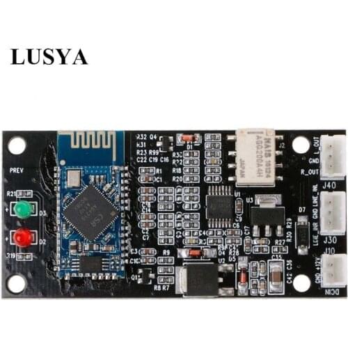 Lusya QCC3008 APT-X Wireless Lossless Bluetooth 5.0 Audio Stereo Receiver Board 6-36V A7-007