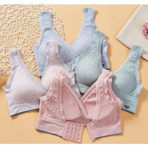 Pregnant Women Without Steel Ring Seams Before Cross-Type Nude Ammonia Nursing Bras Baby Nursing Bra Pure Cotton Underwear