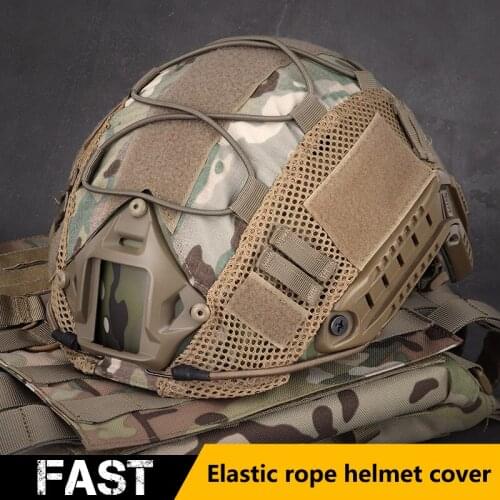 Airsoft Hunting (Tactical Military Combat) Helmet Cover CS Wargame Sport Helmet Cover For Ops-Core PJ/BJ/MH Type Fast Helmet