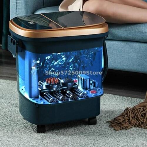 Foot Bath Electric Massage Foot Bath Heating Constant Temperature Automatic Foot Bath Deep Soak Leg Household