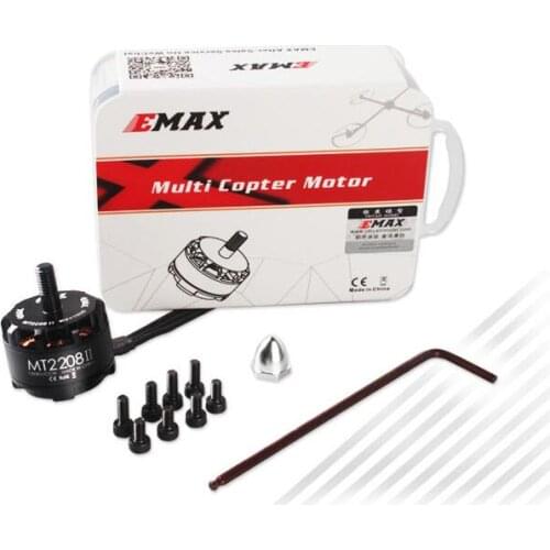 EMAX Cooling CW CCW Brushless Motor MT2208 II 1500KV 2000KV for RC QAV250 F330 Multicopter