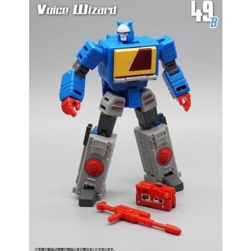 In Stock MFT Transformation MF49B MF-49B Blaster Emitter Recorder Mode Pocket War Mini Action Figure Toys With Box