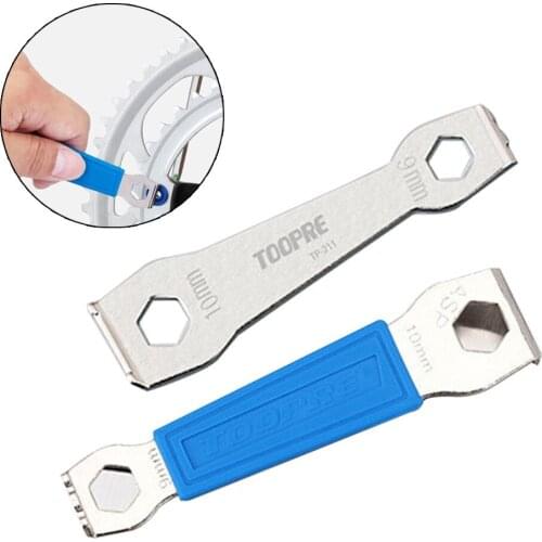 MTB Bike Crank Wrench Tooth Plate Bolt Wrench Spanner Bicycle Maintenance Modification Disassembly Repair Tool