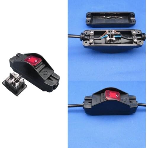 GTBL 30A JR-617 Waterproof Line Medium Switch Line Switch Flat Round Line Silver Contact Double Cut Dust-Proof Switch