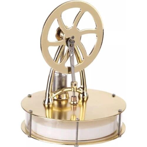 Low Temperature Stirling Engine Motor Steam Heat Education Model Toy Kit Education DIY Model Gift for Adults Kids Craft Toy