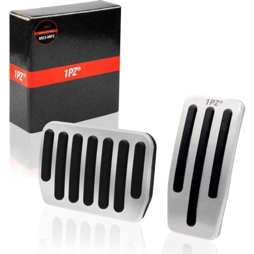 Aluminum alloy Foot Pedal For Tesla Model 3 Accelerator Gas Fuel Brake Pedal Rest Pedal Pads Mats Cover Accessories Car Styling