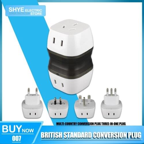 The Multi-Country Converter is Lightweight and Easy to Carry. Plugs in Europe, the U.S., Japan, and Australia All Available