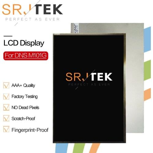 Srjtek New 10.1 inch LCD Sreen For DNS m101g 32001431-01 HF HL101IA EE101IA Tablet PC Replacement Panel Glass Sensor