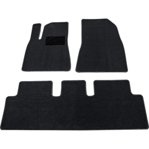TEY Tesla Model3 Non-slip Comfortable Suede Floor Mat Accessory For Suede Floor Mat For Model3 2020