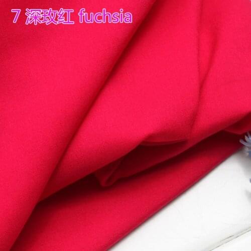 Fuchsia Viscose Fabric Cotton Fabric Silk Artificial Cotton Fabric Skirt fabric 60" Wide Sold By The Yard Free Shipping