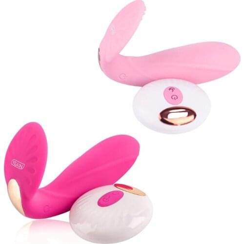Vibrating Wearable Massaging Toys Silent Soft Skin-Friendly Butterfly Vibrator hot sale