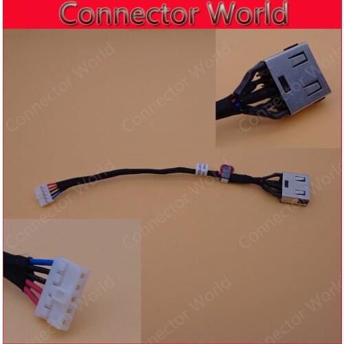 1-20pcs/lot DC Jack with Cable The new FOR Lenovo G400S G500S G505S Power Interface headband line VILG1 DC Jack with Cable