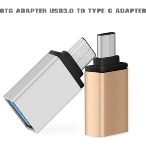 2pcs USB 3.0 to Type C OTG Adapter USB-C Converter Data Transfer Adapter For Xiaomi Huawei Samsung Mouse OTG Sync Adapter