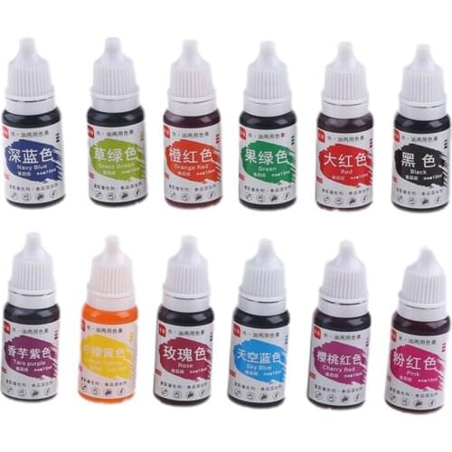 24Colors 10ml Natural Ink Food Coloring Cake Pastries Cookies DIY Craft Pigment For Cake Decoration Frosting Icing Fond dropship