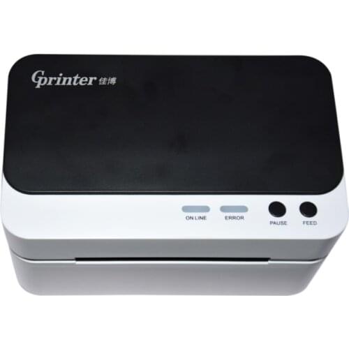 80mm Thermal Receipt POS Printer 3 inch label Barcode Sticker 1D 2D Printer GP-9024D