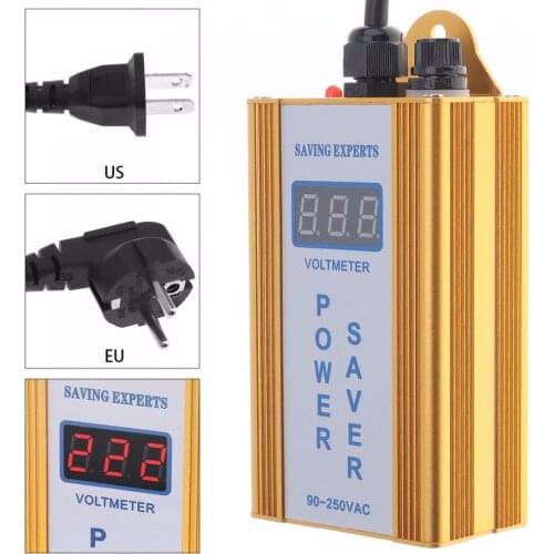 90-250V 36KW Intelligent Electricity Saving Box Smart LED Saving Box Energy Saving Device Electricity Bill Killer Up to 35