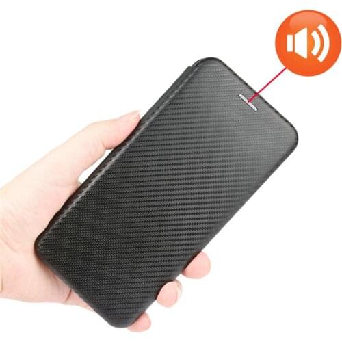Zenfone 8 ZS590KS Case Flip Leather Book Carbon Fiber Cover TPU Bumper For Asus Zenfone8 ZS590 Wallet CASE Fundas