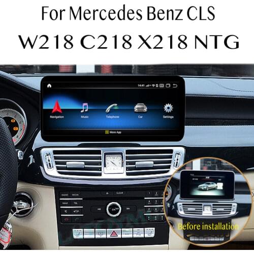 NTG Navi Car Stereo Audio Navigation GPS Android 10.25 12.5 inch For Mercedes Benz CLS 350 220 250 400 500 63 MB W218 C218 X218