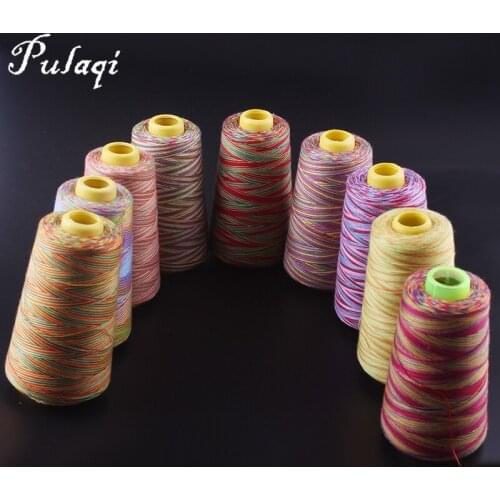 Pulaqi Cross Stitch Threads Rainbow Threads Fine DMC Colors Cotton Floss Embroidery Thread For DIY Sewing Tools Accessories H