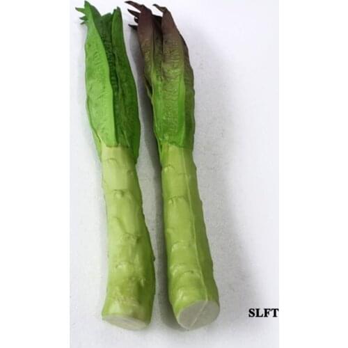 Kitchen dining room hall hotel supermarket store shop decoration fake artificial Vegetables simulation asparagus lettuce model