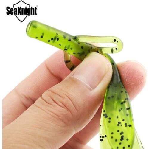 HOT SL007 Fishing Lure Shrimp 6.2g 110mm 6PCS/Bag Soft Baits Silicone Bass Bait Saltwater/Freshwater Craw Fishing Tackles
