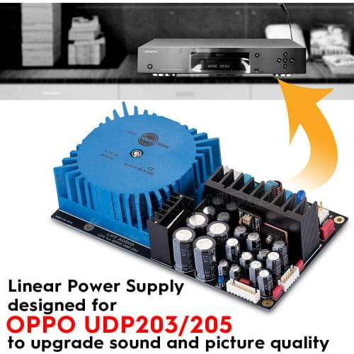 Douk Audio Linear Power Supply LPS for Upgrade OPPO UDP203/205 Blu-Ray Player Sound Picture