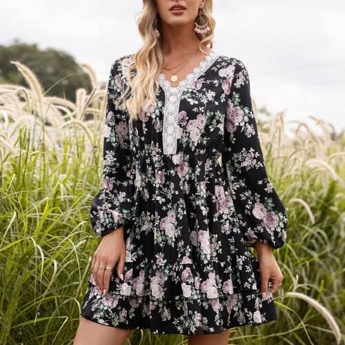 Летние платья с длинным рукавом MCCKLE China At AliExpress