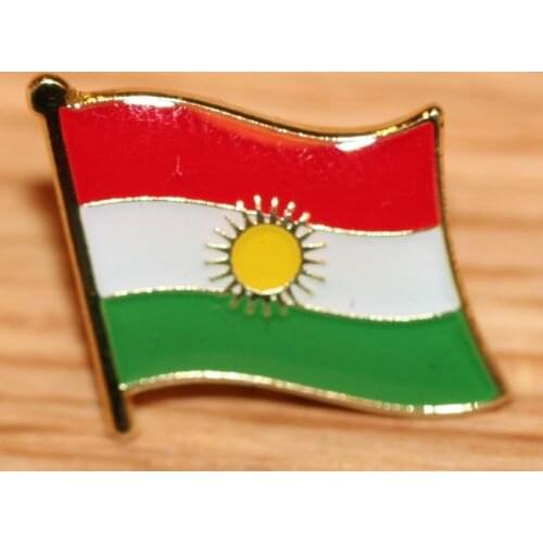 Flag Country Metal Lapel Pin Badge cheap custom made flag badges pin