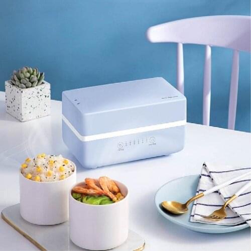 Multifunctional Electric Lunch Box Heat Preservation Box Plug-In Electric Heating Steaming Cooking Office Workers Lunch Box