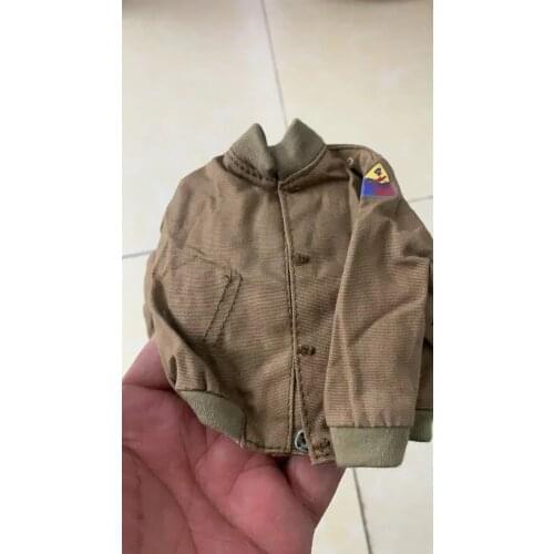 1/6 Scale WWII U.S ARMY Yellow Jacket Coat Model for 12''Figure Body Accessories DIY