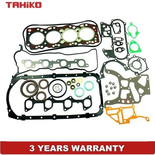 VRS full Gasket Set Fit for Toyota 2L 2L-T 2L-TE Crown Hiace Land Cruiser Cressida 04111-54050
