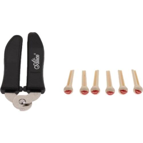 Practical Guitar String Winder Cutter Bridge Pin Puller For Guitar Mandolin