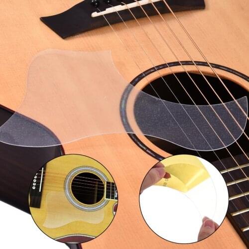 Transparent Guitar Pickguard for 40 / 41 Inches Folk Guitar