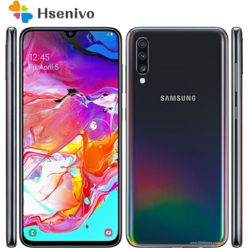 Samsung Galaxy A70 A705F Refurbished-Original Unlocked A705YN A705MN A705W A7050 Android 32MP 6.7'' 4500 mAh Free Shipping