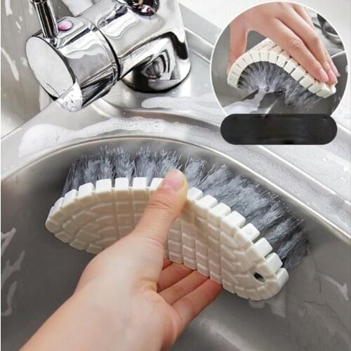 Cleaning Brush Kitchen Stove Cleaning Brush Flexible Pool Brush Bathtub Tile Brush Bathroom Brush Without Dead Corner Floor Brus