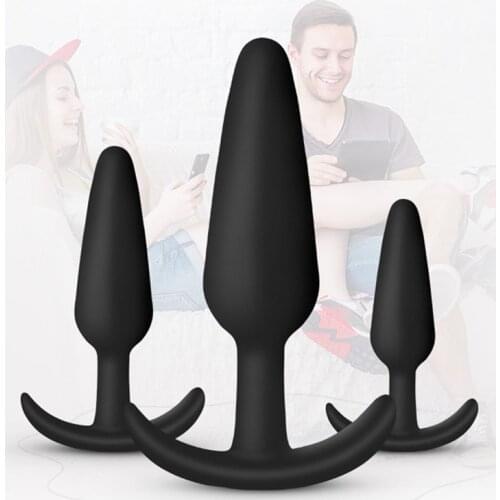 Silicone Anal Plug Butt Sex Toys For Adults Men Woman Gay Beginner Intimate Goods Erotic Two Pairs 18 Small Dildo Shop Products