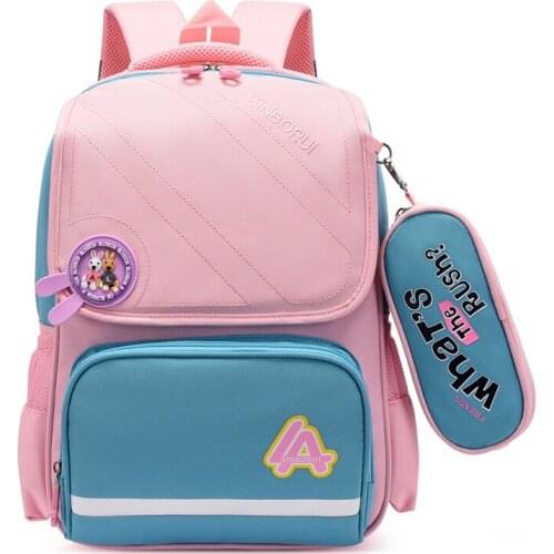 Waterproof Backpacks primary school backpack Children School Bags Boys Girls kids Orthopedic school Backpack schoolbags